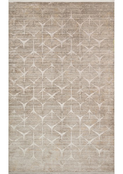 Verona Dyed Vrd 06 Latte Beıge Overdyed Yumuşak Ipeksi Dokulu Modern Eskitme Tarz Makine Dokuması Halı