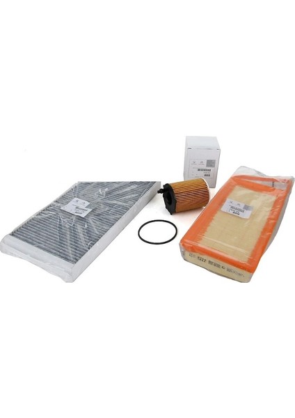 Peugeot 206+ 1.4 Hdi Euro 4 Filtre Bakım Seti Orijinal Psa 3lü