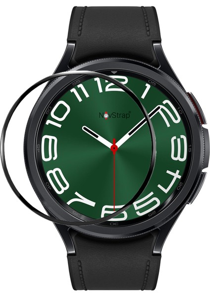 Samsung Galaxy Watch 6 Classic 47MM ile Uyumlu Ekran Koruyucu Nano Esnek Cam Tam Ppm