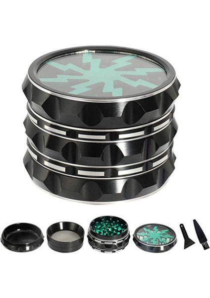 2,5 Inç Öğütücü Alüminyum Siyah Manuel Öğütücü Baharat Öğütücü Tuz Ve Karabiber Öğütücü (Yurt Dışından) fiyatları