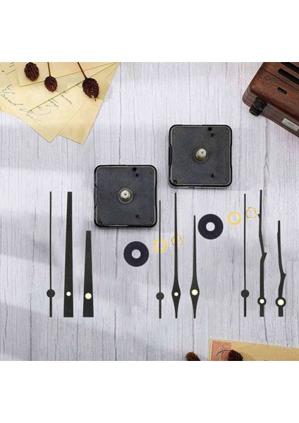 Dıy Kuvars Hareketi Duvar Saati Kiti Ceviz Ahşap Eller Için 12 Inç Saat Mekanizması Yedek Parçalar Aracı 20mm, A (Yurt Dışından)