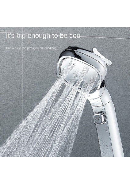 4 Dişli Basınçlı Duş Başlığı Yenilikçi Püskürtme Dişli Püskürtücü Banyo Aksesuarları Su Püskürtme Memesini Durdurmak Için Bir Anahtar (Yurt Dışından) fırsatları