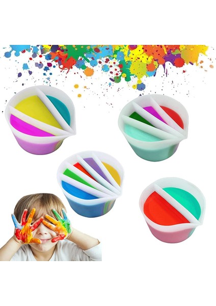 Yeniden Kullanılabilir 2/3/4/5 Kanal Bölünmüş Renk Karıştırma Bardak, Reçine Dökme Boyama Araçları Dıy Yapımı Çizim Aksesuarları (Yurt Dışından) modelleri