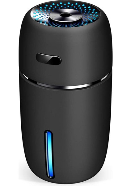 Usb Araç Nemlendirici 200 Ml Mini Taşınabilir Nemlendirici 7 Renk Led Gece Lambası Seyahat Için Sessiz Ayarlanabilir Sis Modları B (Yurt Dışından)