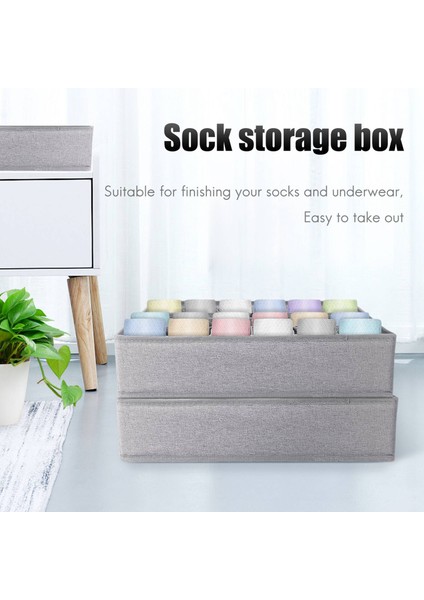 2 Paket Çorap Iç Çamaşırı Çekmece Organizatörü Katı Alt, 30 Hücreli Dolap Dolap Saklama Kutuları Giysi Bölücü (Yurt Dışından) fiyatları