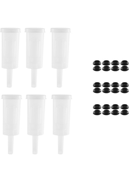 Fermantasyon Için Hava Kilitleri, Silikon Grometli Fermantasyon Hava Kilidi, Muhafaza, Bira Üretimi, Bira, Şarap, Lahana Turşusu Için (Yurt Dışından) modelleri