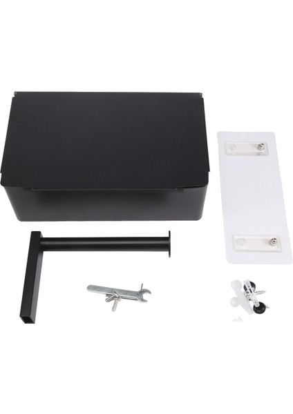 Raflı Tuvalet Kağıdı Tutucusu, Yıkanabilir Mendil Dispenseri Ve Banyo Saklama Alanı, Mendillerinizi Gözlerden Uzak Tutun (Yurt Dışından) fiyatları