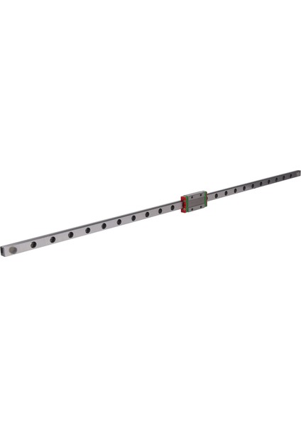 9mm Lineer Kılavuz Minyatür Ray Mgn9 500mm Lineer Ray Ve 1 Adet Mgn9h Minyatür Ray Sürgüsü (Yurt Dışından)