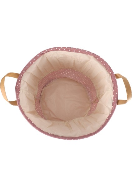 Su Geçirmez Çamaşır Sepeti Hediye Çantası Giysi Saklama Sepeti Ev Giysi Kovası Çocuk Oyuncakları Depolama Çamaşır Sepeti Pembe (Yurt Dışından) fırsatları