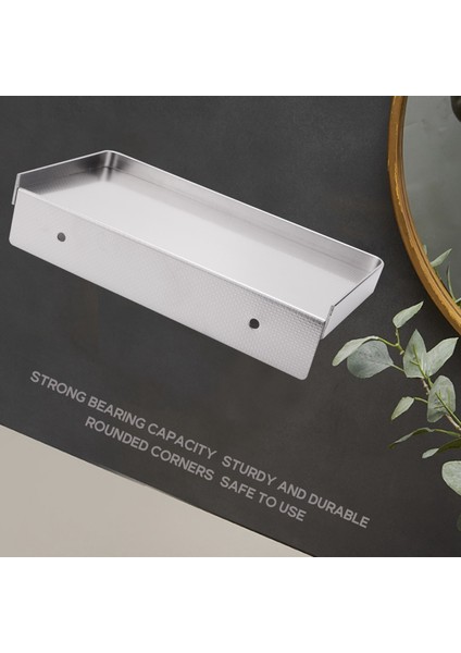 Paslanmaz Çelik Banyo Telefonu Havlu Tutucu Banyo Sabunu Tutucu Duvara Monte Sabunluk Raf Çok Fonksiyonlu Depolama Rafı (Yurt Dışından) indirimleri