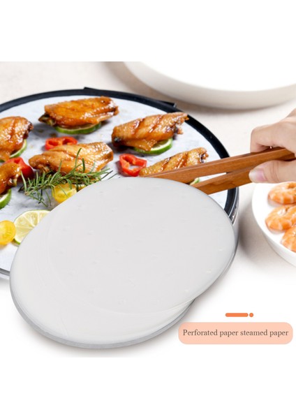 200 Parça Hava Fritöz Delikli Parşömen Kağıdı 7 Inç Yuvarlak Hava Fritöz Astarı Yapışmaz Buhar Pedi (Yurt Dışından) modelleri