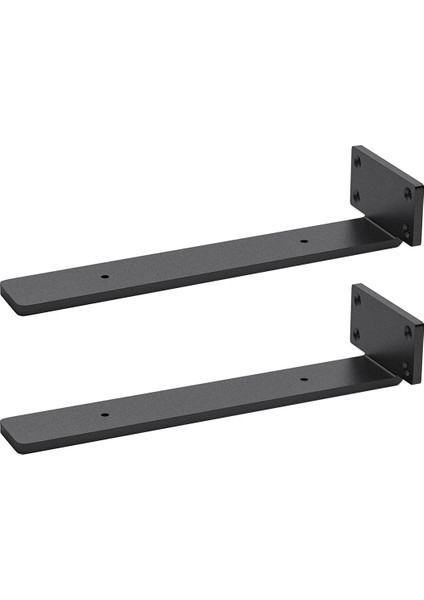 Görev Raf Destekleri, 2 Paket Yüzer Raf Destekleri, Modern Demir Kaplamalı Rustik Endüstriyel Raf Destekleri 10 Inç (Yurt Dışından) fiyatları