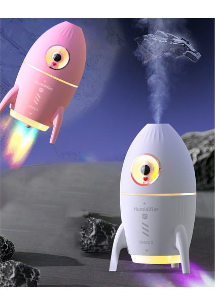 350ml Astronot Nemlendirici Sprey Masaüstü Ev Yatak Odası Mini Aromaterapi Makinesi Usb Şarj Arıtma, Beyaz (Yurt Dışından) modelleri