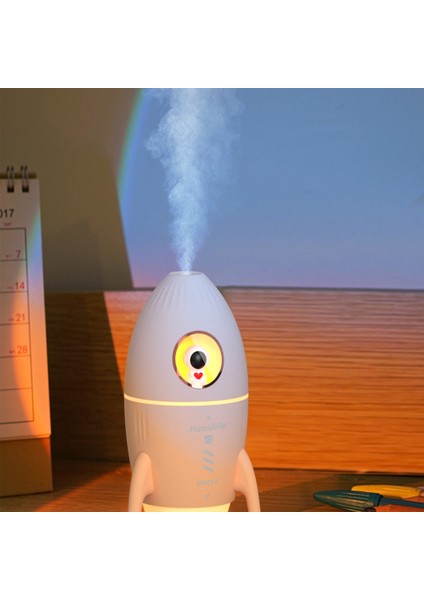 350ml Astronot Nemlendirici Sprey Masaüstü Ev Yatak Odası Mini Aromaterapi Makinesi Usb Şarj Arıtma, Beyaz (Yurt Dışından) fırsatları