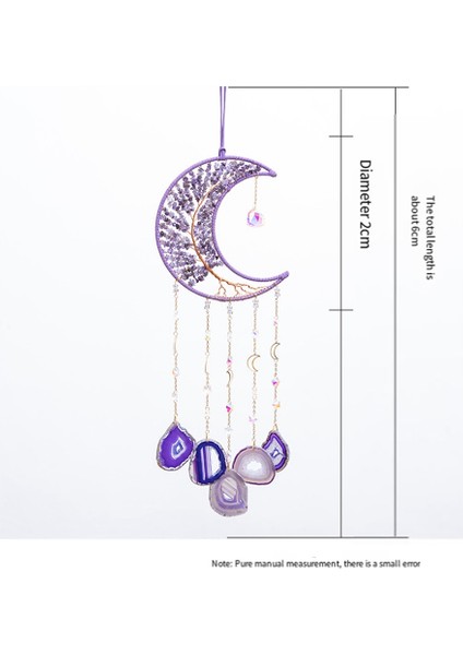 Doğal Taş Duvar Süsleri Şifa Kristal Taş Taş Dream Catcher Yatak Odası Bahçe Ev Dekorasyon (Yurt Dışından) modelleri