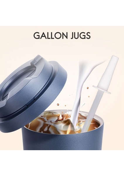 Uyumlu Galon Şişe, 128 Oz 64 Oz Galon Sürahi Için Yeniden Kullanılabilir Ayarlanabilir Pipetler, 1/Yarım Galon Su Şişesi - 5 Pipet Seti (Yurt Dışından) fiyatları