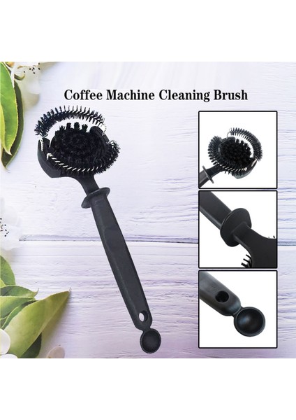Kahve Makinesi Temizleme Fırçası Espresso Kahve Makinesi Grubu Kafa Temizleme Fırçası Kahve Değirmeni Temizleme Aracı Fırçası 58 Mm (Yurt Dışından)