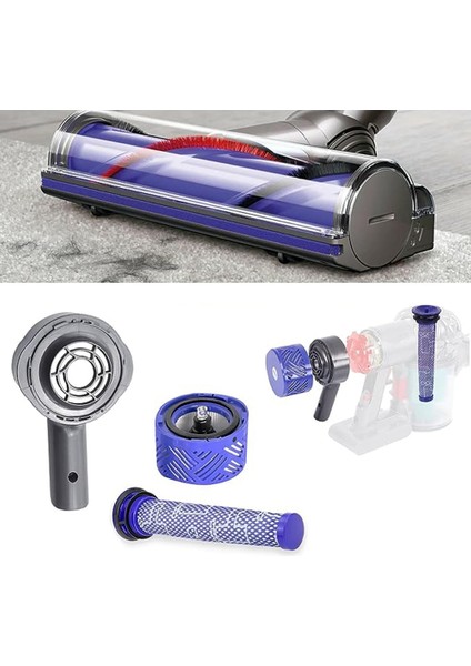 Elektrikli Süpürge Aksesuarları Için Uygun V6 Dc59//58/63/74 Motor Arka Kapak Koruyucu Kapak Plastik Parçalar (Yurt Dışından) indirimleri