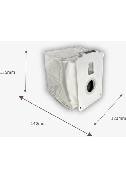 Gui xulian 9 Adet Lg A939kbgs/A937kgms Ev Tipi Elektrikli Süpürge Torbası Toz Toplama Torbası Çöp Torbası Temizlik Robotu Aksesuarları (Yurt Dışından)