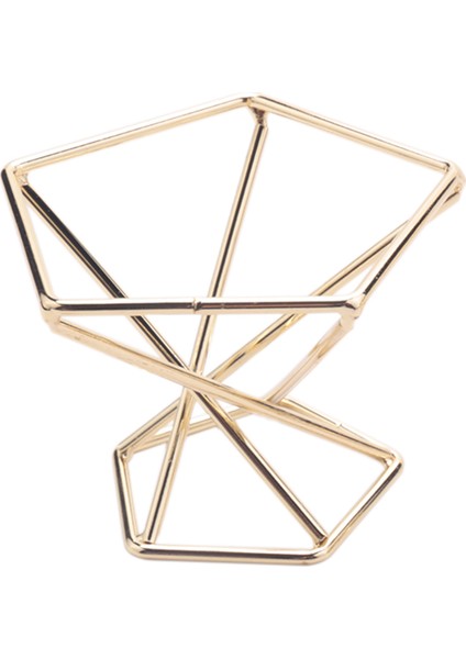 3 Adet Geometrik Hava Tesisi Tutucu Airplants Raf Metal Bitkiler Standı Ekici Raflar Himmeli Dekor Tillandsia Konteynerler (Yurt Dışından)