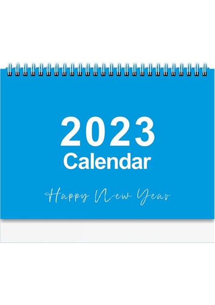 2023 Masa Takvimi 12 Aylık Aylık Planlayıcı 2023 Takvim Masa Notu Günlük Program Gündem Organizatör Ofis Mavi (Yurt Dışından)