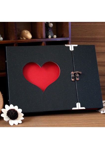 Dıy Fotoğraf Albümü Severler Doğum Günü Hediyesi Düğün Fotoğrafları Bebek Fotoğraf Albümü Koleksiyon Defteri Kağıdı El Sanatları Albümleri Yapışkan (Yurt Dışından) fırsatları