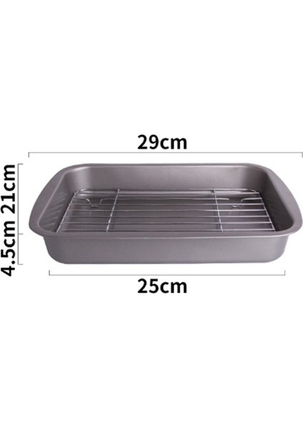 Çıkarılabilir Soğutma Raflı Fırın Tepsisi Fırın Için Kullanılan Fırın Tavası Sac Yapışkansız Fırın Tepsisi Ekmek Barbekü Örgü Rafı Yağ Filtresi Rafı S (Yurt Dışından) fiyatları