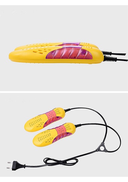 Yarış Arabası Şekli Ayakkabı Kurutucu Ayak Koruyucu Çizme Koku Deodorantı Menekşe Işık Isıtıcı Ile Nem Alma Cihazı 18 W (A) Ab Tak (Yurt Dışından) fiyatları
