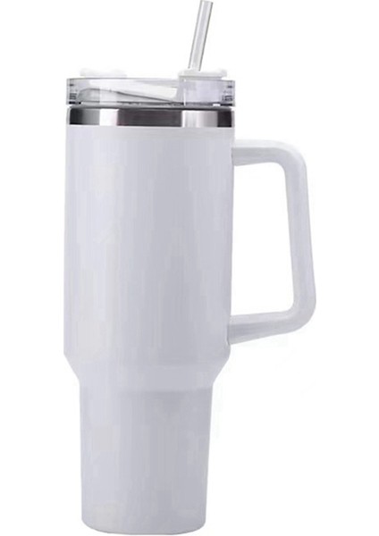 40oz Yalıtım Ve Soğuk Yalıtım Araba Bardağı Çift Vakumlu 304 Paslanmaz Çelik Hasır Bardak (Yurt Dışından)