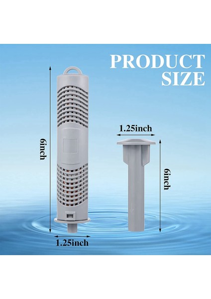 2 Adet Spa Mineral Iyon Filtre Çubuğu Spa Mineral Çubukları Sıcak Küvet Çinko Mineral Iyon Çubuğu (Yurt Dışından) modelleri