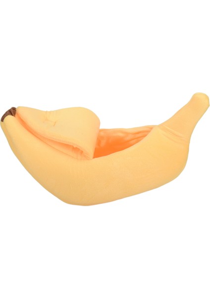 Sevimli Muz Yatak, Evcil Hayvan Yatağı Yumuşak Kucaklama Yatağı, Kediler Için Güzel Evcil Hayvan Yatağı, Tavşanlar Ve Küçük Sarı (Yurt Dışından) modelleri