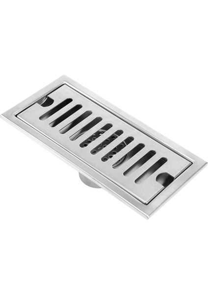 Dikdörtgen Doğrusal Duş Yer Sifonu Uzun Doğrusal Drenaj Kanal Drenaj Otel Banyo Mutfak Zemin 20 Cm (Yurt Dışından)