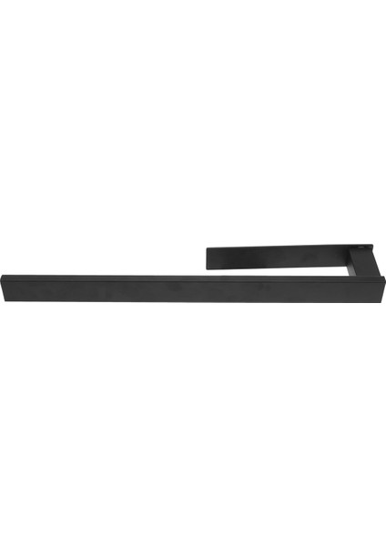Paslanmaz Çelik Havlu Askısı - Kendinden Yapışkanlı No Punch Havlu Askısı 39cm Siyah Banyo Tuvalet Havlu Askısı(Siyah) (Yurt Dışından)