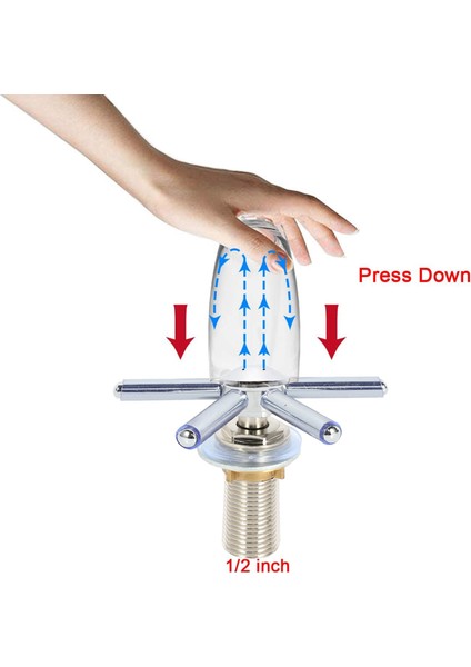Şarap Ve Bira Bardağı Yıkama Makinesi, Paslanmaz Çelik Bar Otomatik Yüksek Su Basınçlı Bardak Yıkama Püskürtücü, Cam Durulama Kafası (Yurt Dışından) fiyatları