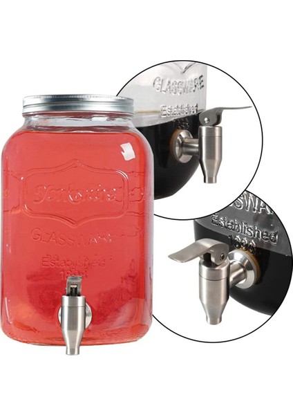 Paslanmaz Çelik Içecek Su Içecek Dispenseri Dayanıklı Yedek Itme Tarzı Musluk Musluk, 2 Paket (Yurt Dışından) fırsatları