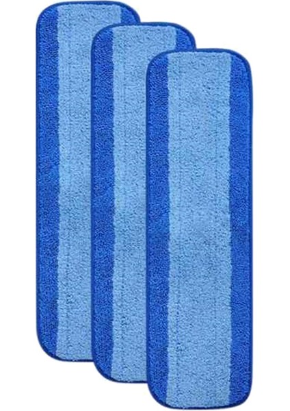 Zemin Bakım Sistemi Ev Temizlik Aksesuarları Için 3 Adet Mikrofiber Paspas Yedek Başlıkları (Yurt Dışından)