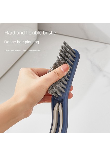 Çok Fonksiyonlu Zemin Dikiş Fırçası, 2'Si 1 Arada Temizleme Fırçası, Zemin Dikiş Fırçası, Klipsli Banyo Alanı Temizleme Fırçası (Yurt Dışından) fiyatları