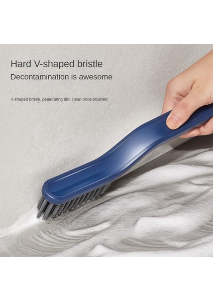 Çok Fonksiyonlu Zemin Dikiş Fırçası, 2'Si 1 Arada Temizleme Fırçası, Zemin Dikiş Fırçası, Klipsli Banyo Alanı Temizleme Fırçası (Yurt Dışından) indirimleri