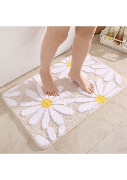 Banyo Için Olmayan Banyo Paspası, Emici Banyo Halısı Banyo Paspası, Sevimli Çiçek Şekilli Banyo Halısı Duş Halısı, Yumuşak Püsküllü Pembe (Yurt Dışından) fiyatları
