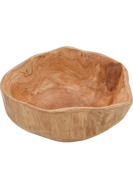 Ev Meyve Kasesi Ahşap Şeker Tabağı Meyve Tabağı Ahşap Oyma Kök Meyve Tabağı Ahşap 20-24 Cm (Yurt Dışından)