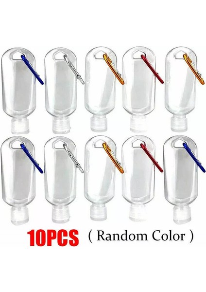 10pc 50ml Taşınabilir El Dezenfektanları Şişeleri Basın Şişeleri Sıvı/Jel Sabunluklar Asılı Ters Şişe Seyahat Için (Yurt Dışından) fırsatları
