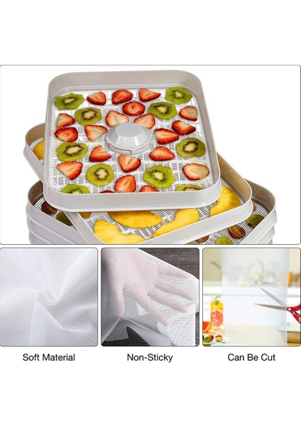 Gıda Kurutucu Için Kurutucu Levha, 10 Adet 29x37cm, Silikon Levhalar, Meyve Kurutucu Paspaslar, Silikon Kurutucu Levhalar (Yurt Dışından) fırsatları