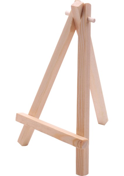 10 Adet Mini Ahşap Sanatçı Şövale-Üçgen Düğün Masa Standı Ekran Tutucu - 15 X 8 Cm (Yurt Dışından)