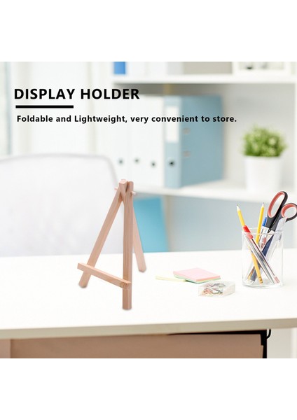 10 Adet Mini Ahşap Sanatçı Şövale-Üçgen Düğün Masa Standı Ekran Tutucu - 15 X 8 Cm (Yurt Dışından) modelleri