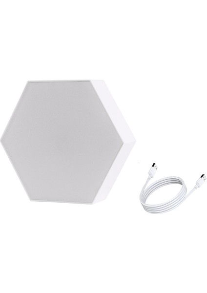 Petek Duvar Işıkları Hassas Altıgen LED Gece Lambası Manyetik Duvar Lambası Dokunmatik Kontrol Kuantum Modülü (Yurt Dışından)