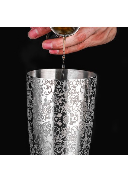 Kokteyl Shaker Boston Shaker 304 Paslanmaz Çelik Barra De Ferramentas Gravür Tasarım Boston Kokteyl Shaker Teneke Seti (Yurt Dışından) fırsatları
