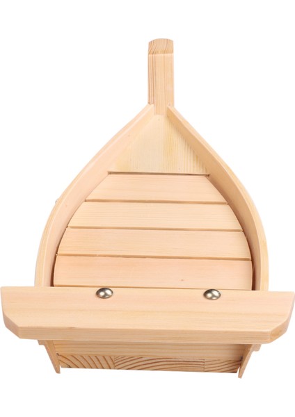 42x17x7.5cm Japon Mutfağı Suşi Tekneleri Suşi Araçları Ahşap El Yapımı Basit Gemi Sashimi Çeşitli Soğuk Yemekler Sofra Bar (Yurt Dışından)