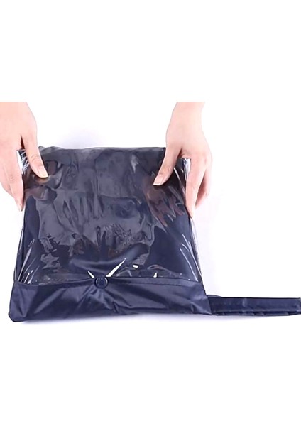 Açık Yağmur Panço Su Geçirmez Yağmurluk Kamp Yürüyüş Bisiklet Hood Ile Erkekler Kadınlar Için Yetişkin (Yurt Dışından)