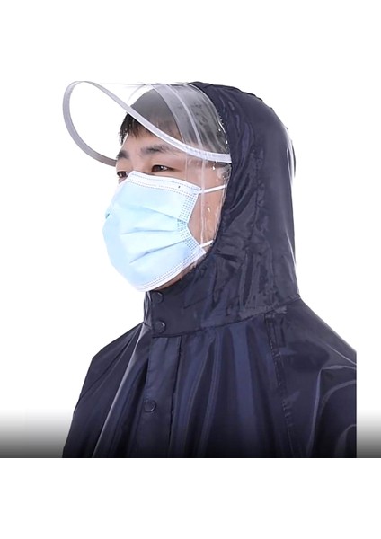 Açık Yağmur Panço Su Geçirmez Yağmurluk Kamp Yürüyüş Bisiklet Hood Ile Erkekler Kadınlar Için Yetişkin (Yurt Dışından) modelleri