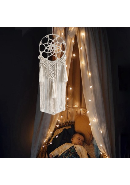 Dream Dream Catchers Yatak Odası Yetişkinler Için Boho Duvar Dekor Dream Catcher Makrome Duvar Asılı Ev Dekorasyon (Yurt Dışından) fiyatları